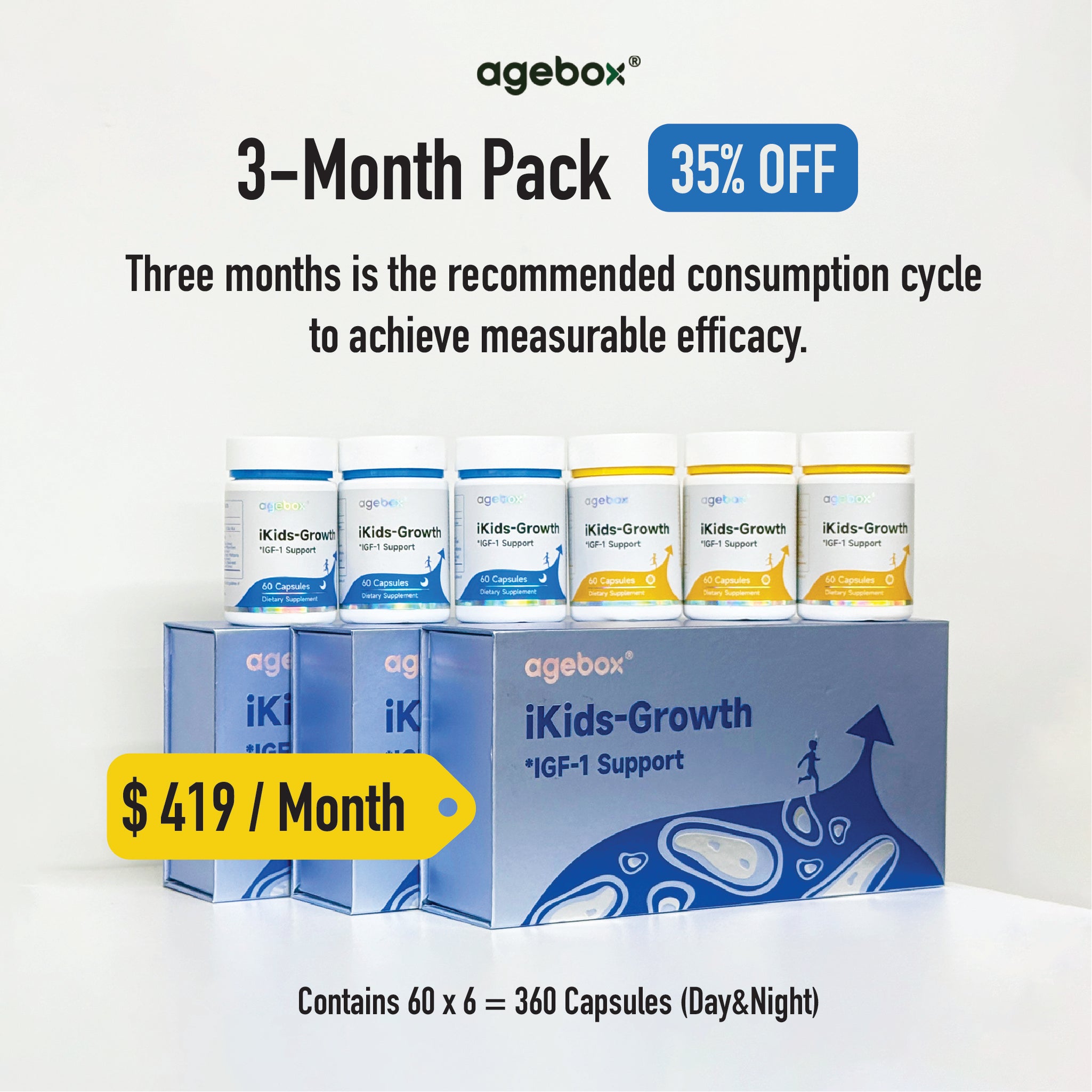 Agebox iKids-Growth Supplement For Kids&